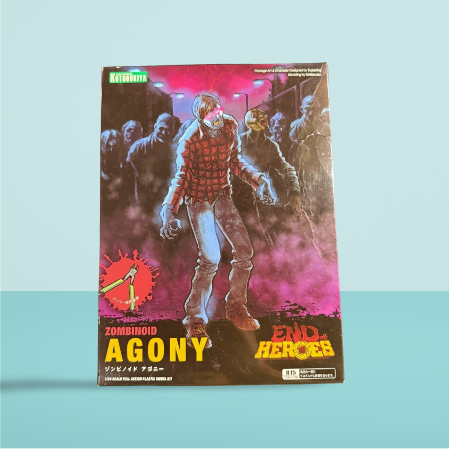 End of Heroes Zombinoid Agony Plastic Model Kit Kotobukiya