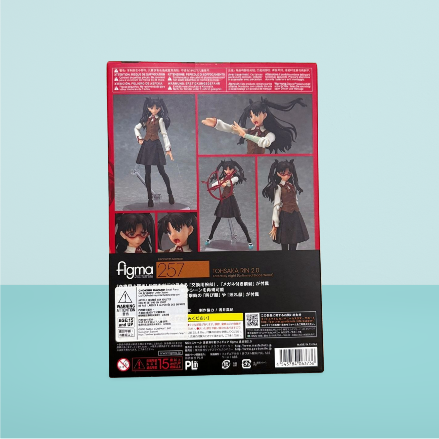 Fate Stay Night Tohsaka Rin 2.0 Figma 257 Max Factory