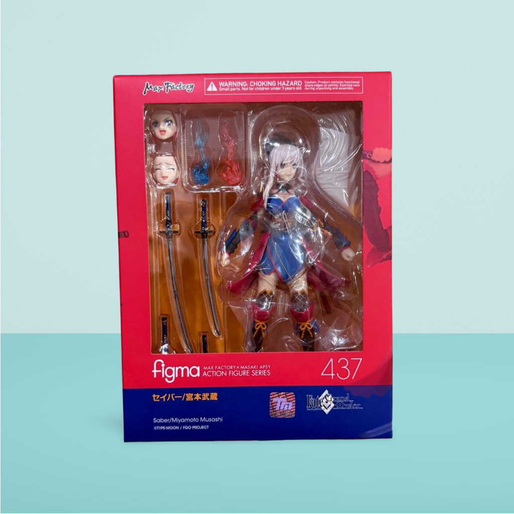 Fate Grand Order Miyamoto Musashi Figma Action Figure 437 Max Factory