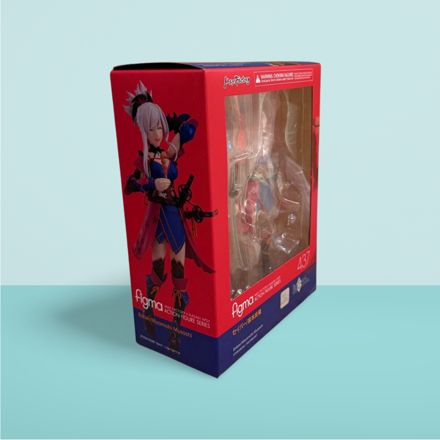 Fate Grand Order Miyamoto Musashi Figma Action Figure 437 Max Factory