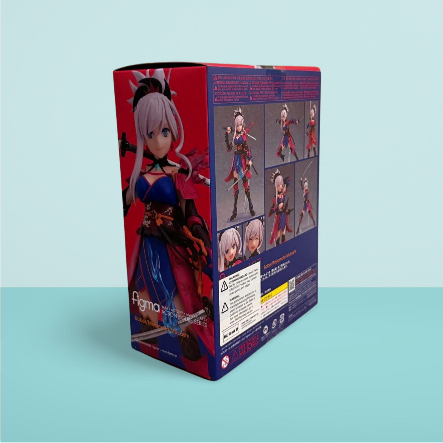 Fate Grand Order Miyamoto Musashi Figma Action Figure 437 Max Factory
