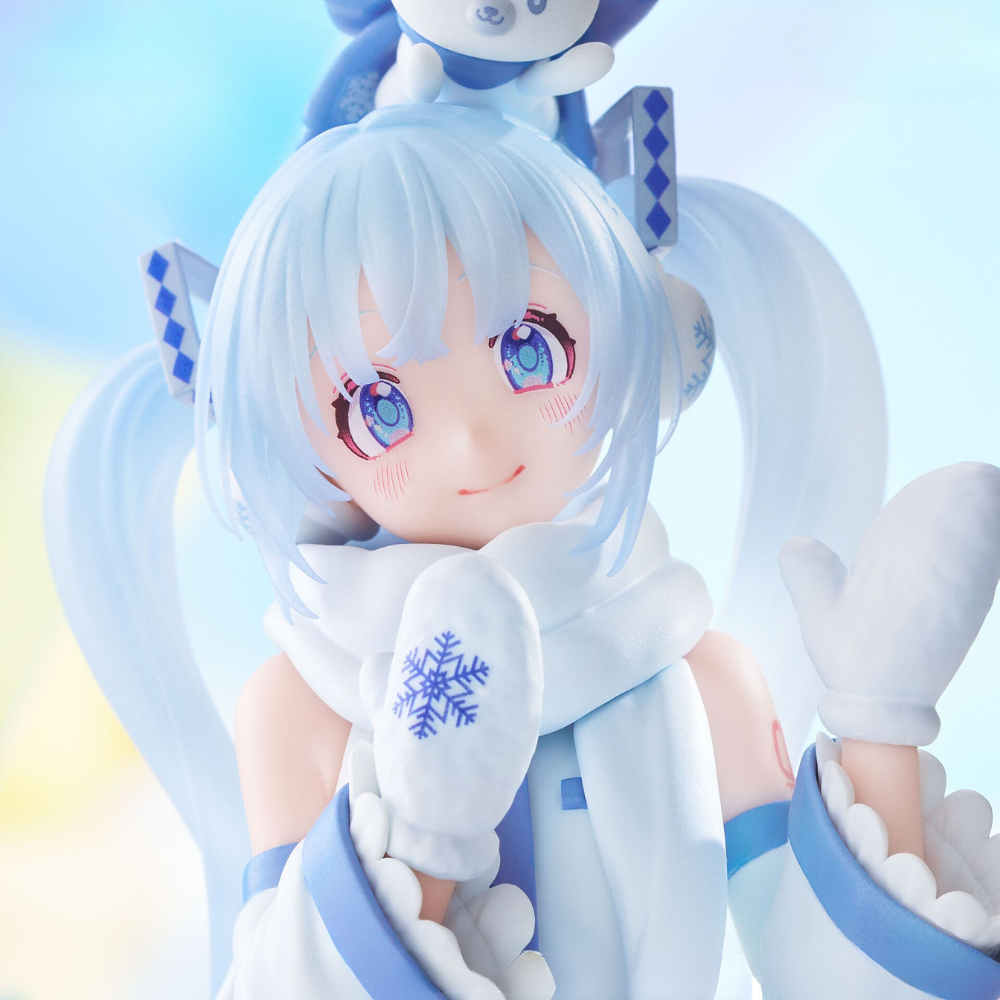 Hatsune Miku Snow Miku Sky Town 10th Anniversary Noodle Stopper Figure FuRyu