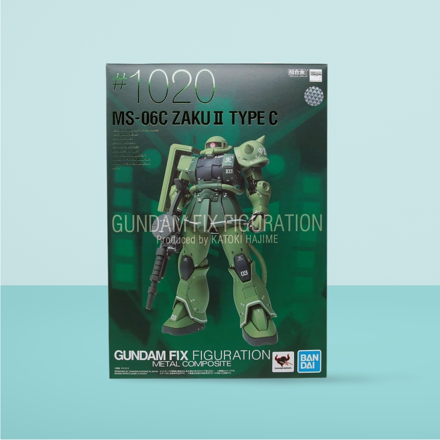 Gundam Fix Figuration Metal Composite MS-06C Zaku II Type C Figure Bandai